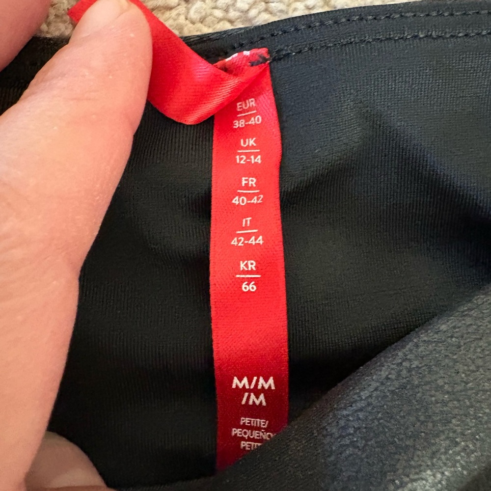 SPANX  Faux leather Black Leggings - Picture 4 of 5